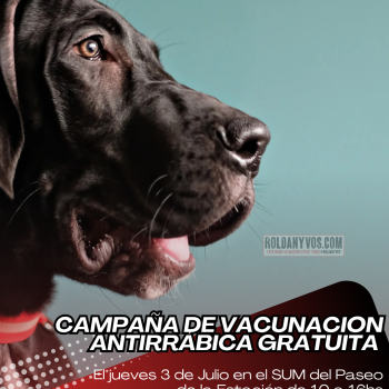 Campaña de vacunacion Anti Rabica Gratuita